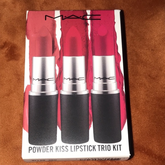 MAC | 3-Pc. Powder Kiss Lipstick Set - Picture 1 of 2